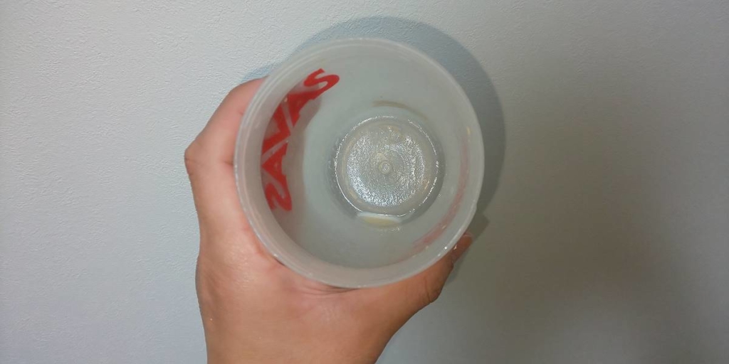 お湯で飲んだあと